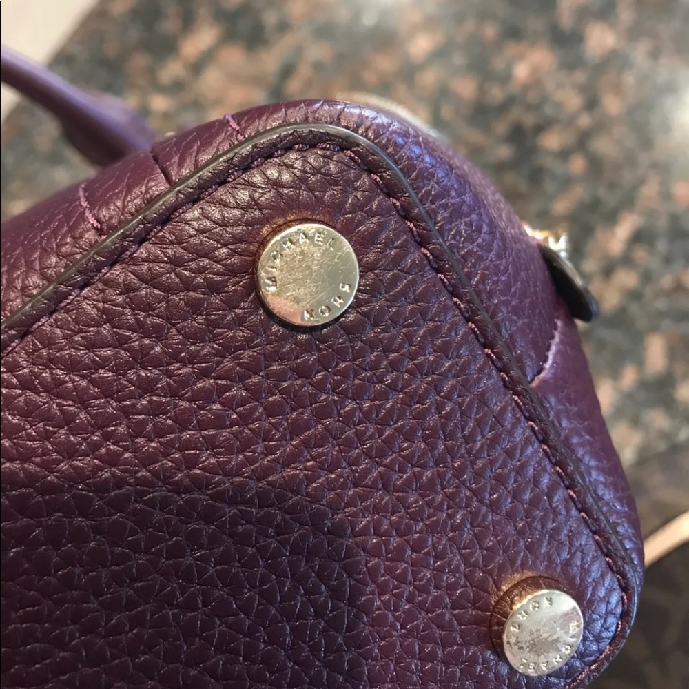 Michael Kors XS Aria Studded Satchel - Picture 6 of 7